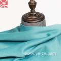 double sided fleece woolen yarn dyed fabric